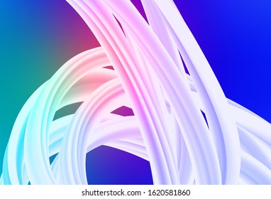 Light Blue, Red vector colorful abstract texture. Glitter abstract illustration with gradient design. New style for your business design.