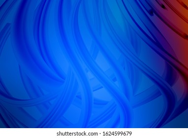 Light Blue, Red vector colorful abstract texture. Modern abstract illustration with gradient. New way of your design.