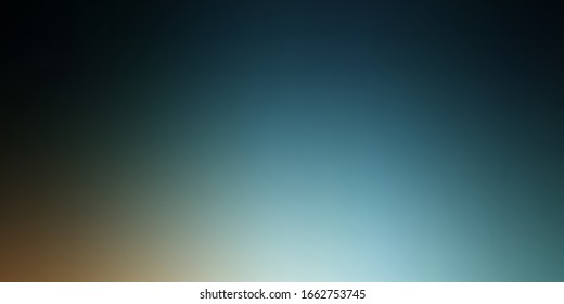 Fondo azul claro, rojo vectorial de color negro. Nueva ilustración colorida en un estilo borroso. Nuevo lado para tu diseño.
