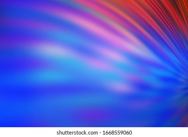 Light Blue, Red vector colorful abstract background. An elegant bright illustration with gradient. New style for your business design.