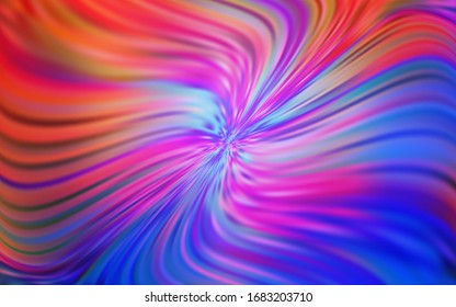 Light Blue, Red vector colorful blur backdrop. Shining colored illustration in smart style. The best blurred design for your business.