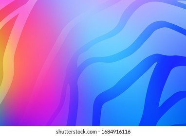 Light Blue, Red vector colorful abstract texture. Glitter abstract illustration with gradient design. Background for a cell phone.