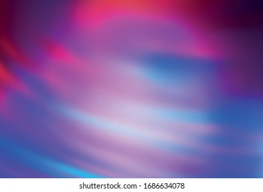 Light Blue, Red vector colorful blur background. Colorful abstract illustration with gradient. Blurred design for your web site.