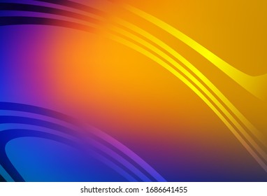 Light Blue, Red vector colorful blur backdrop. Abstract colorful illustration with gradient. Elegant background for a brand book.