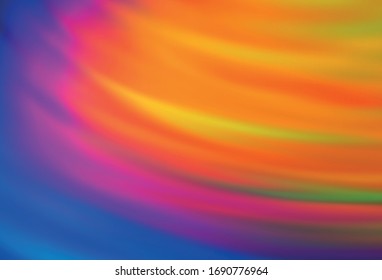 Light Blue, Red vector colorful abstract texture. Colorful abstract illustration with gradient. Elegant background for a brand book.