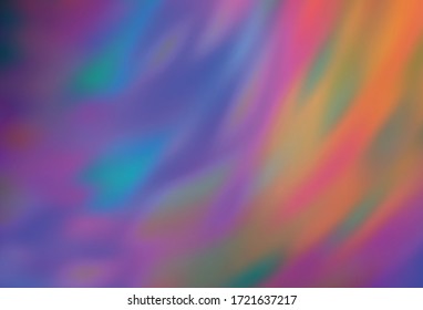Fondo abstracto de color azul claro, vector rojo. Ilustración abstracta brillante con diseño degradado. Diseño borroso para su sitio web.