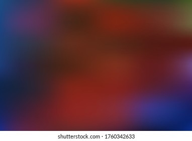 Light Blue, Red vector colorful abstract texture. New colored illustration in blur style with gradient. Blurred design for your web site.