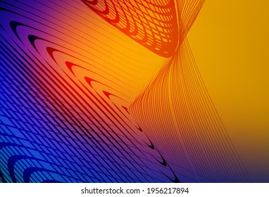 Light Blue, Red vector colorful blur background. Creative illustration in halftone style with gradient. The best blurred design for your business.