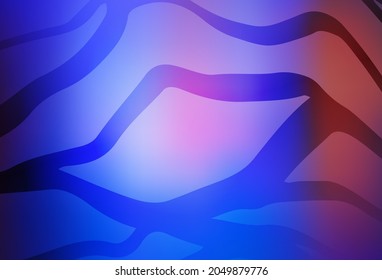Light Blue, Red vector colorful blur backdrop. A completely new colored illustration in blur style. The best blurred design for your business.