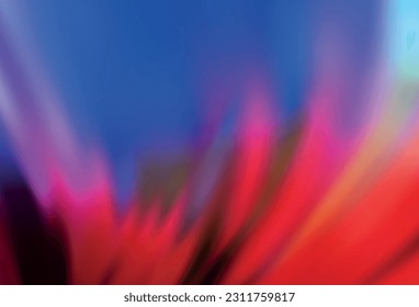 Light Blue, Red vector colorful abstract background. Colorful illustration in abstract style with gradient. New style design for your brand book.