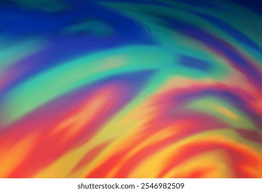 Light Blue, Red vector colorful blur backdrop. Colorful illustration in abstract style with gradient. New style for your business design.