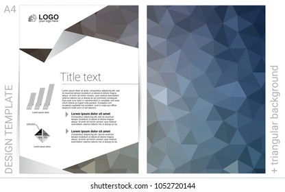 Light Blue, Red vector  cover for Envelopes. Modern abstract design concept with colorful gradient. Pattern for beautiful business cards, folders.