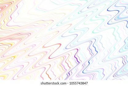 Light Blue, Red vector cover with stright stripes. Decorative shining illustration with lines on abstract template. Template for your beautiful backgrounds.