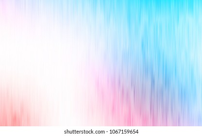 Light Blue, Red vector cover with long lines. Glitter abstract illustration with colored sticks. The template can be used as a background.