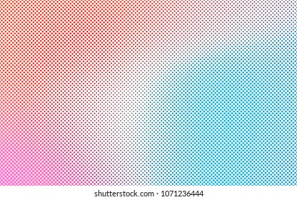 Light Blue, Red vector  cover with spots. Beautiful colored illustration with blurred circles in nature style. New design for ad, poster, banner of your website.