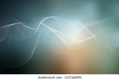 Light Blue, Red vector cover with spots. Beautiful colored illustration with blurred circles in nature style. New design for ad, poster, banner of your website.