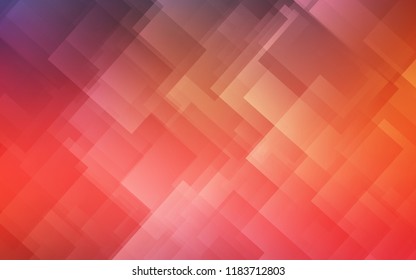 Light Blue, Red vector cover with stright stripes. Shining colored illustration with sharp stripes. The pattern for ad, booklets, leaflets.