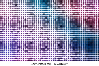 Light Blue, Red vector cover in polygonal style. Abstract gradient illustration with rectangles. Pattern can be used for websites.