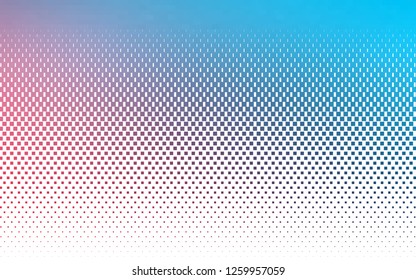 Light Blue, Red vector cover in polygonal style. Abstract gradient illustration with rectangles. Pattern can be used for websites.