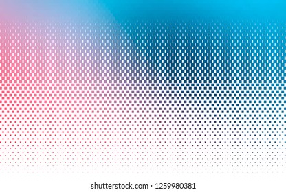 Light Blue, Red vector cover in polygonal style. Decorative design in abstract style with rectangles. Best design for your ad, poster, banner.