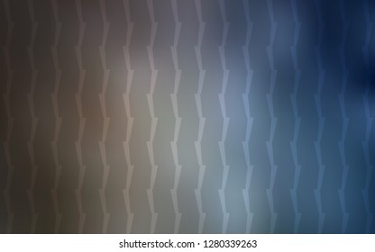 Light Blue, Red vector cover with stright stripes. Glitter abstract illustration with colored sticks. Smart design for your business advert.