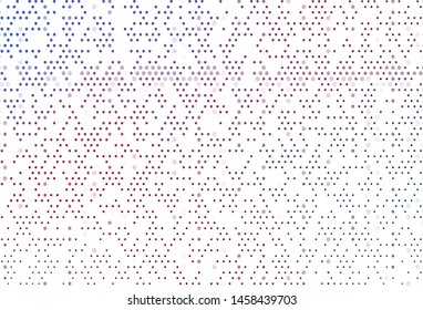 Light Blue, Red vector cover with spots. Abstract illustration with colored bubbles in nature style. Pattern for ads, leaflets.