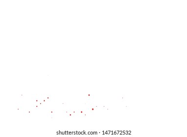 Light Blue, Red vector cover with small and big stars. Modern geometrical abstract illustration with stars. The template can be used as a background.