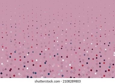 Light Blue, Red vector cover with polygonal style. Rectangles on abstract background with colorful gradient. Pattern for websites, landing pages.