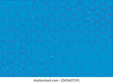 Light blue, red vector cover with spots. Abstract illustration with colored bubbles in nature style. Completely new template for your brand book.
