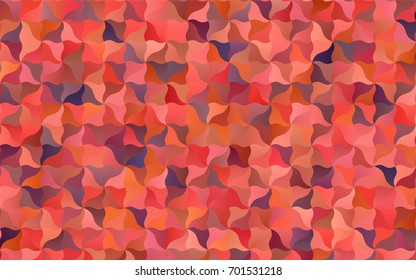 Light Blue, Red vector crooked abstract template. A vague circumflex abstract illustration with gradient. The template can be used as a background for cell phones.