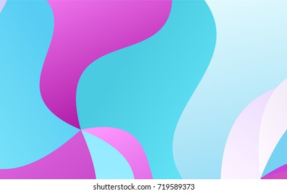 Light Blue, Red vector crooked abstract pattern. Creative geometric illustration in Origami style with gradient. A completely new template for your business design.