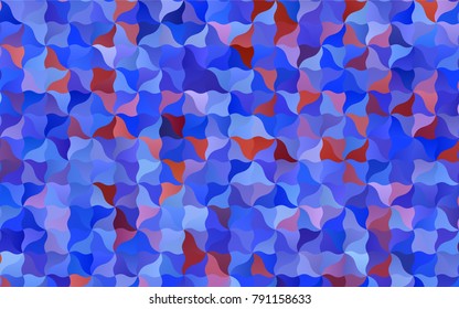 Light Blue, Red vector crooked abstract background. A completely new color illustration in a vague style. The elegant pattern can be used as part of a brand book.