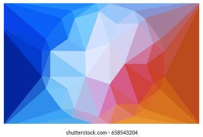 Light Blue, Red vector diamond Pattern. Geometric Gemstone sample. Repeating template with a gem in center. Jewelry gems texture for your design. Pattern can be used for background.