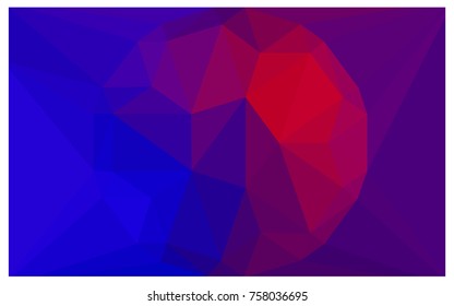 Light Blue, Red vector diamond Pattern. Geometric Gemstone sample. Repeating template with a gem in center. Jewelry gems texture for your design. Pattern can be used for background.