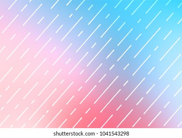 Light Blue, Red vector doodle blurred template. Sketchy hand drawn doodles on blurred background. The pattern can be used for coloring books and pages for kids.
