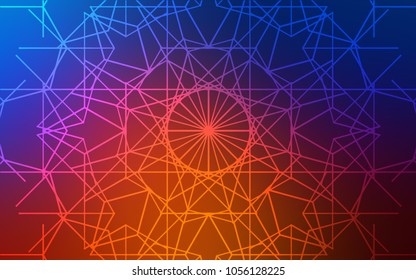 Light Blue, Red vector doodle bright pattern. Creative illustration in blurred style with doodles made by child. The doodle design can be used for your web site.