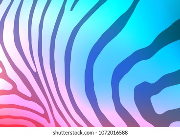 Light Blue, Red vector doodle doodle stripe design. An elegant bright illustration with lines in Natural style. Brand-new design for your business.