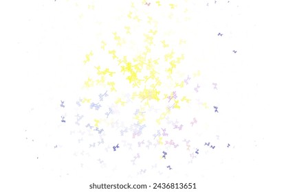 Light Blue, Red vector doodle texture with branches. Illustration with doodles on abstract template. Doodle design for your web site.