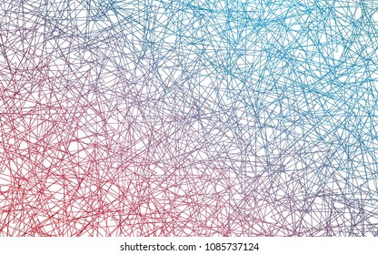 Light Blue, Red vector geometric simple minimalistic background, which consist of triangles on white background. Triangular pattern with gradient for your business design. 