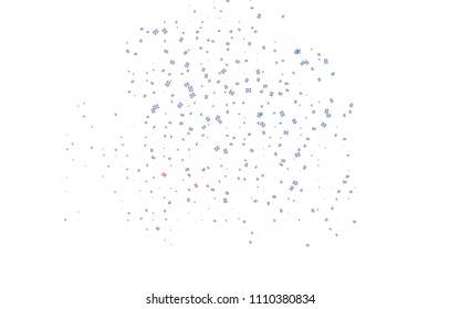 Light Blue, Red vector geometric simple minimalistic background, which consist of triangles on white background. Triangular pattern with gradient for your business design. 