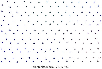 Light Blue, Red vector geometric simple minimalistic background, which consist of triangles on white background. Triangular pattern with gradient for your business design. 