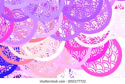 Light Blue, Red vector Glitter abstract illustration with blurred drops of rain. Modern abstract illustration with colorful water drops. Simple design for your web site.