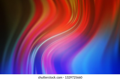Light Blue, Red vector glossy abstract background. Abstract colorful illustration with gradient. Smart design for your work.