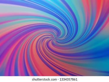 Light Blue, Red vector glossy abstract background. Colorful abstract illustration with gradient. The best blurred design for your business.