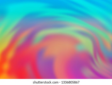 Light Blue, Red vector glossy bokeh pattern. Shining colorful illustration in a Brand new style. The template can be used for your brand book.