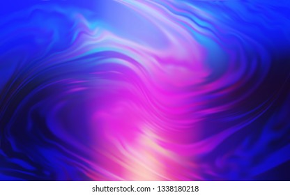 Light Blue, Red vector glossy abstract backdrop. New colored illustration in blur style with gradient. Smart design for your work.