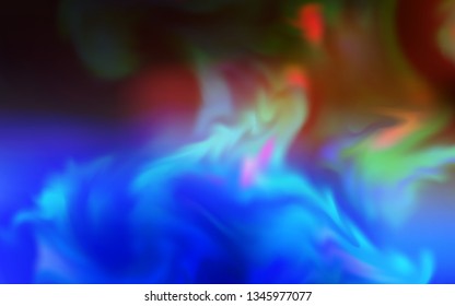 Light Blue, Red vector glossy abstract background. An elegant bright illustration with gradient. Completely new design for your business.
