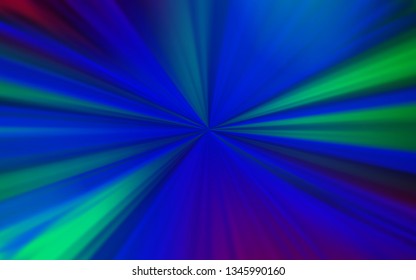 Light Blue, Red vector glossy abstract backdrop. Abstract colorful illustration with gradient. The best blurred design for your business.