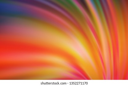 Light Blue, Red vector glossy abstract background. Colorful abstract illustration with gradient. The best blurred design for your business.