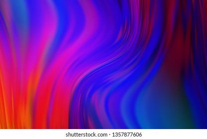 Light Blue, Red vector glossy abstract backdrop. Creative illustration in halftone style with gradient. Background for designs.